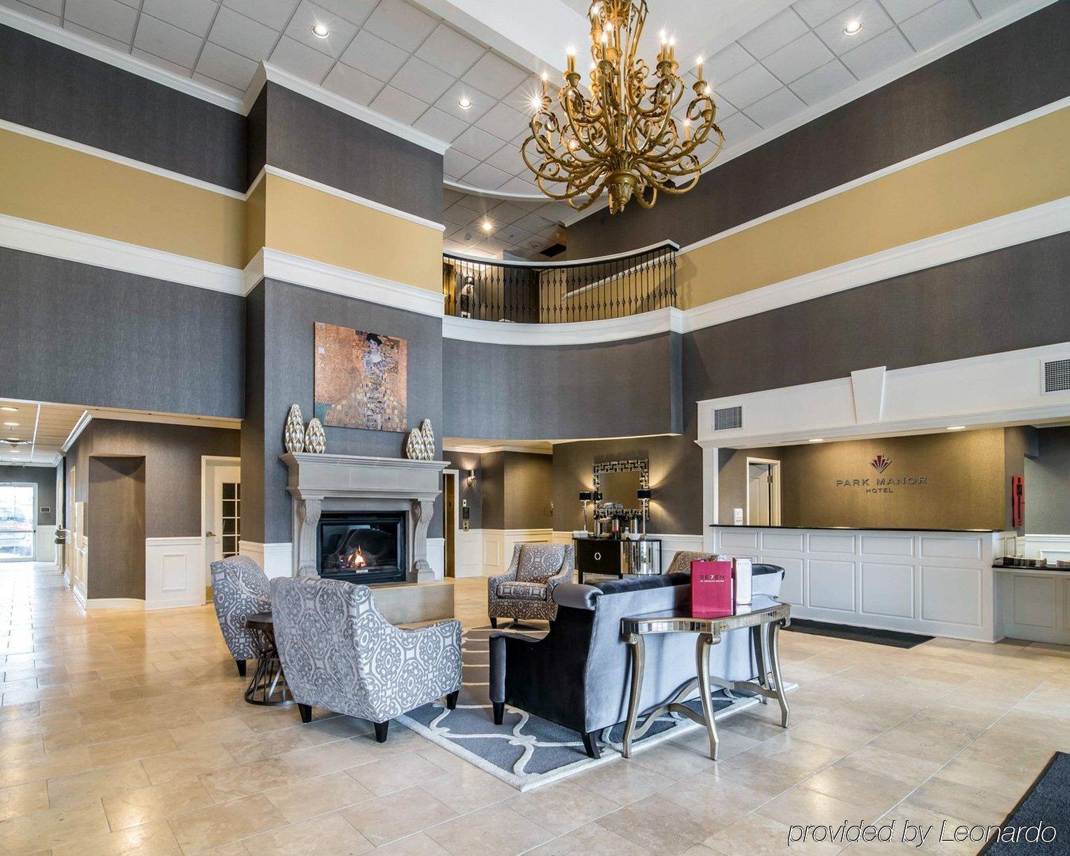 Park Manor Hotel Clifton Park Exteriér fotografie The lobby of the hotel